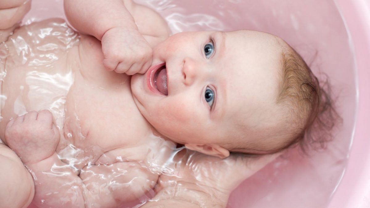 baño del bebe