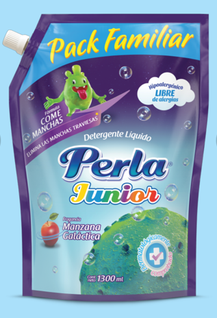 detergente perla junior